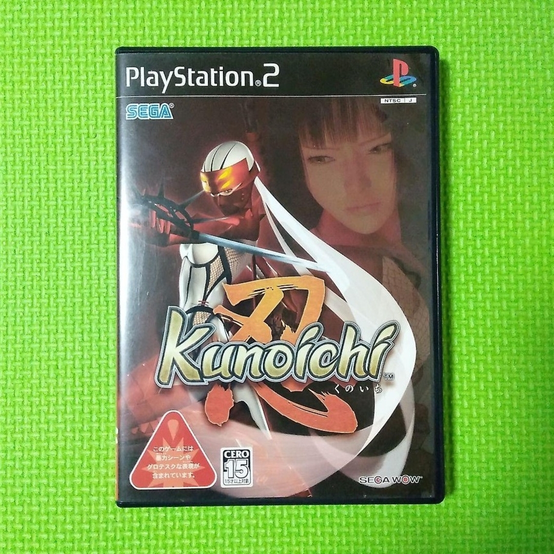 PlayStation2(プレイステーション2)のPS2　Kunoichi 忍 くのいち　プレステ2ソフト　アクションゲーム　セガ エンタメ/ホビーのゲームソフト/ゲーム機本体(家庭用ゲームソフト)の商品写真