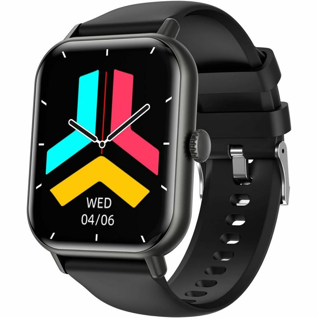 新品 スマートウォッチ  1.96インチ iPhone Android 対応 メンズの時計(腕時計(デジタル))の商品写真