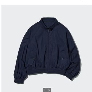 ユニクロ(UNIQLO)のユニクロ　コットンショートブルゾン(ブルゾン)