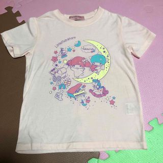 リトルツインスターズ(リトルツインスターズ)の売り切れました。キキララちゃん柄　Tシャツ(Tシャツ/カットソー)