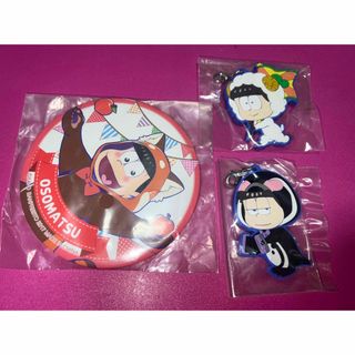 おそ松さん ケモ松さん 缶バッジ ラバーストラップ(バッジ/ピンバッジ)