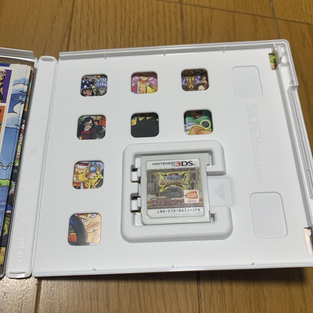 3DS  ワンピース 超グランドバトル！ X エンタメ/ホビーのゲームソフト/ゲーム機本体(携帯用ゲームソフト)の商品写真