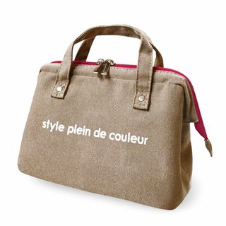 【色: ベージュ】style plein de couleur お弁当袋 ランチ(弁当用品)