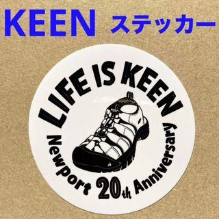 KEEN - A 新品 KEEN ステッカー ロゴ 耐水 キーン シール 20th シューズ