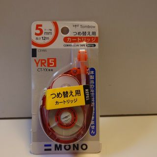 トンボエンピツ(トンボ鉛筆)のトンボ鉛筆MONO修正テープCつめ替え用カートリッCT-YR5(消しゴム/修正テープ)