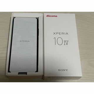 エクスペリア(Xperia)のSONY Xperia 10 IV SO-52C ブラック docomo(スマートフォン本体)