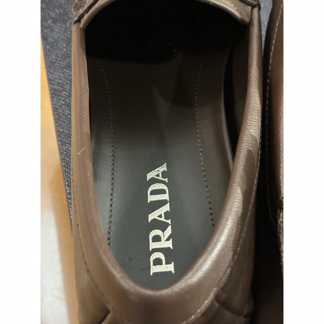 PRADA(プラダ)の#プラダ#メンズ#ドライビング#シューズ#スリップオン#お洒落#履き易い#レザー メンズの靴/シューズ(スリッポン/モカシン)の商品写真