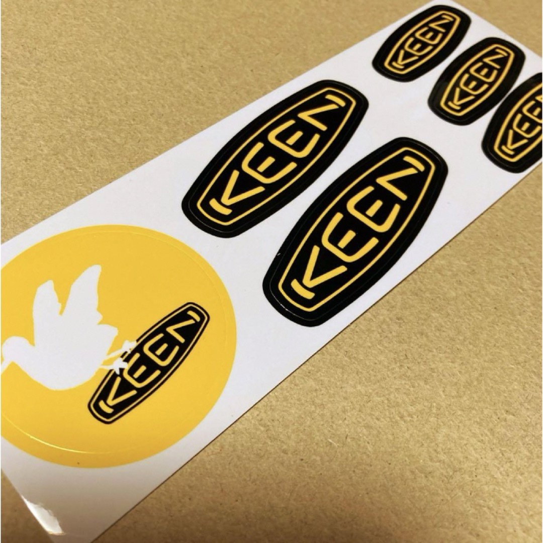 KEEN(キーン)のD 新品 KEEN シール ステッカー ロゴステッカー キーン ミニステッカー メンズの靴/シューズ(サンダル)の商品写真