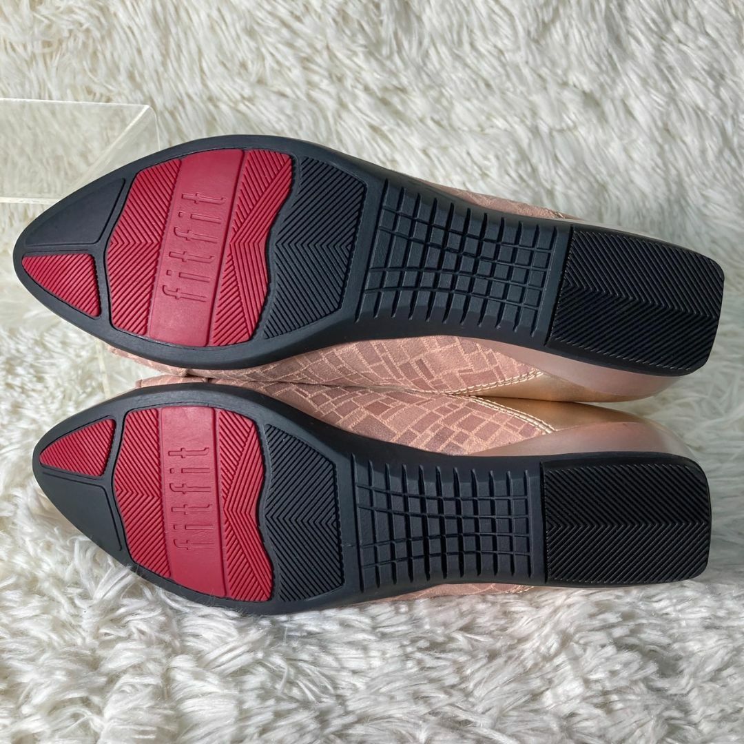 fitfit - 未使用品 fitfit フラットパンプニーカー 撥水 コンフォート fitfit - 未使用品 fitfit フラットパンプニーカー 撥水 コンフォート