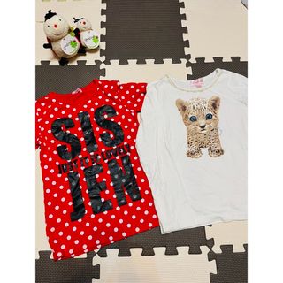 ジェニィ(JENNI)のSISTER JENNI他　長袖Tシャツ 2枚セット！ロンT トップス　まとめて(Tシャツ/カットソー)