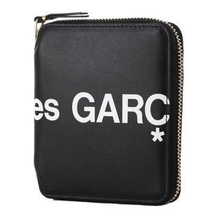 COMME des GARCONS コムデギャルソン ウォレット　財布　黒　ロゴ