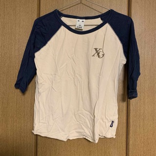 X-girl エックスガール　ラグラン五分袖カットソー　サイズ1 半袖Tシャツ