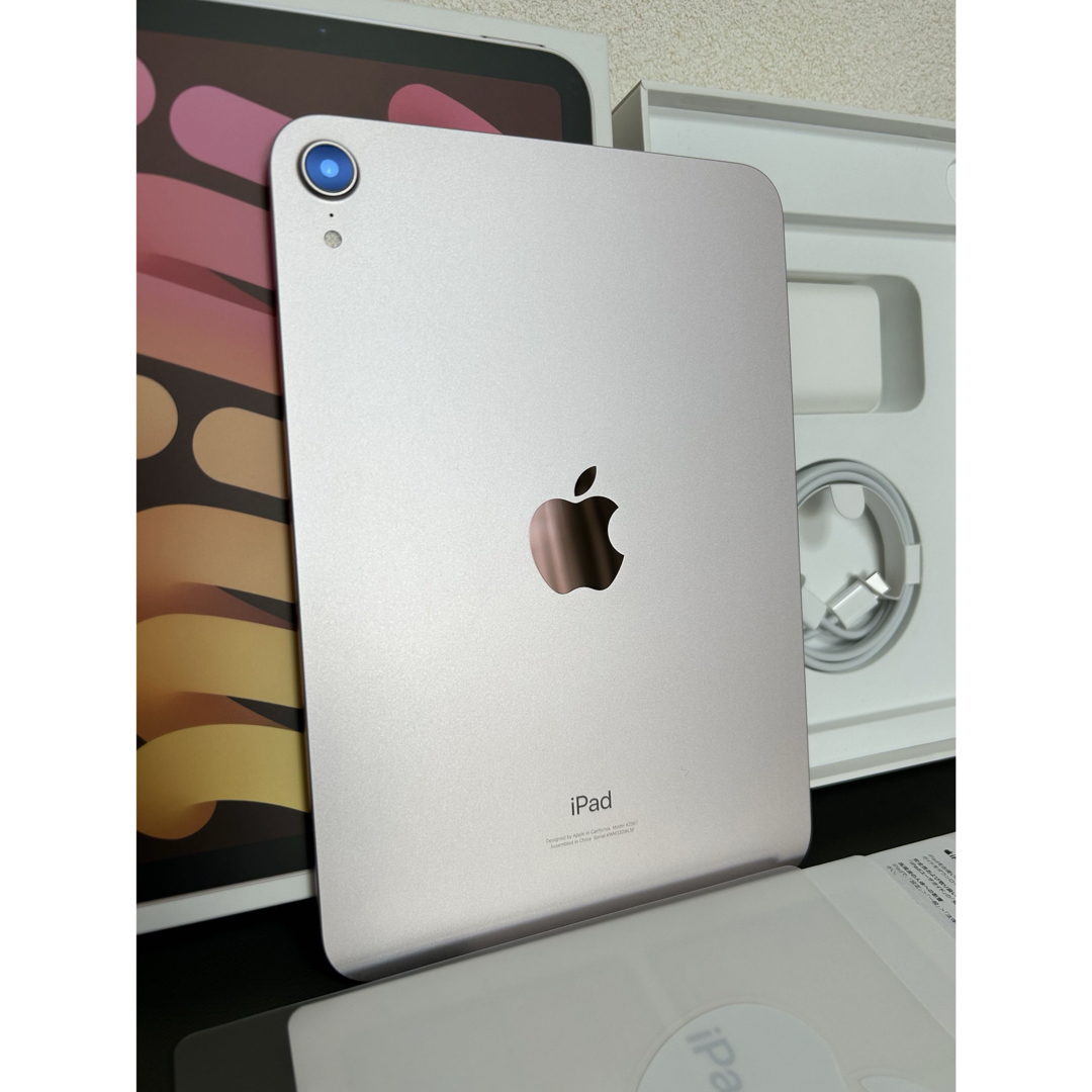 iPad(アイパッド)の【美品】iPad mini Wi-Fi 256GB ピンク YAMADA電気購入 スマホ/家電/カメラのPC/タブレット(タブレット)の商品写真