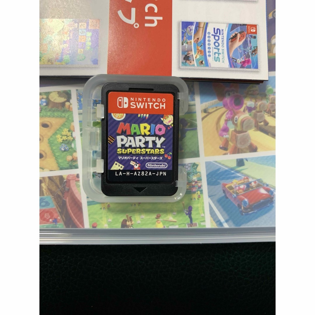 【Switch】マリオパーティ スーパースターズ エンタメ/ホビーのゲームソフト/ゲーム機本体(家庭用ゲームソフト)の商品写真