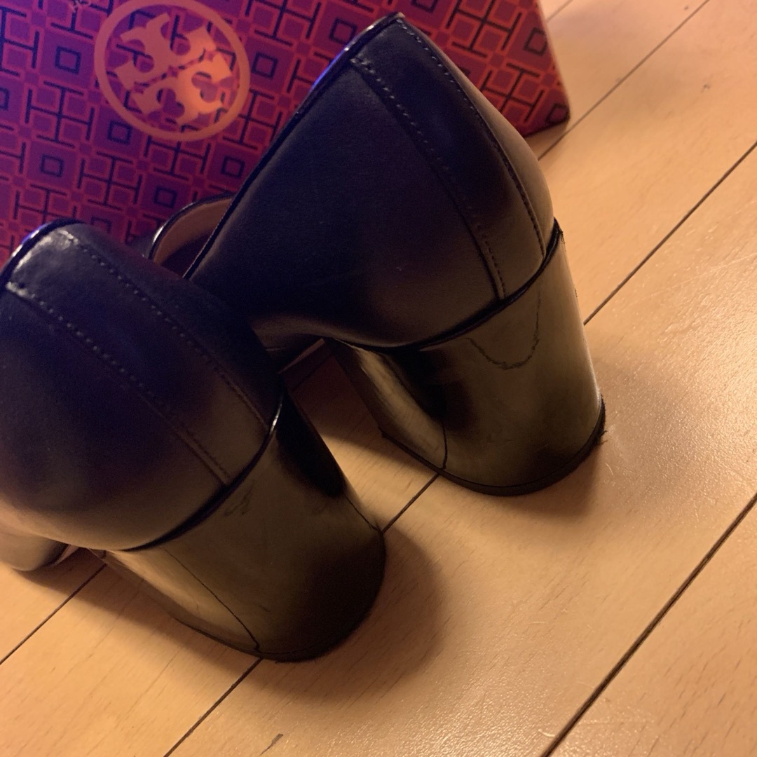 Tory Burch(トリーバーチ)のTORYBURCH トリーバーチ　チャンキーヒール　ローファー　パンプス レディースの靴/シューズ(ハイヒール/パンプス)の商品写真