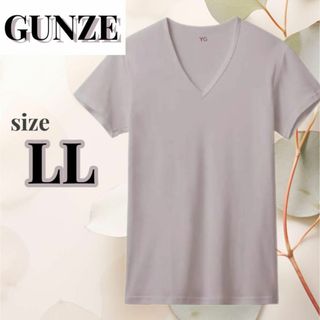 グンゼ(GUNZE)の❣️GUNZE❣️LL インナー　メンズ　速乾✨Ｔシャツ Ｖネック(Tシャツ/カットソー(半袖/袖なし))