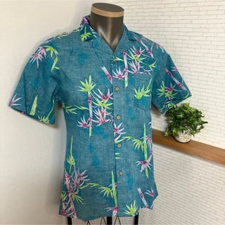 ヴィンテージ(VINTAGE)の80s~90s アロハシャツ　アメリカ製　USA製　ヴィンテージ　ビンテージ(シャツ)