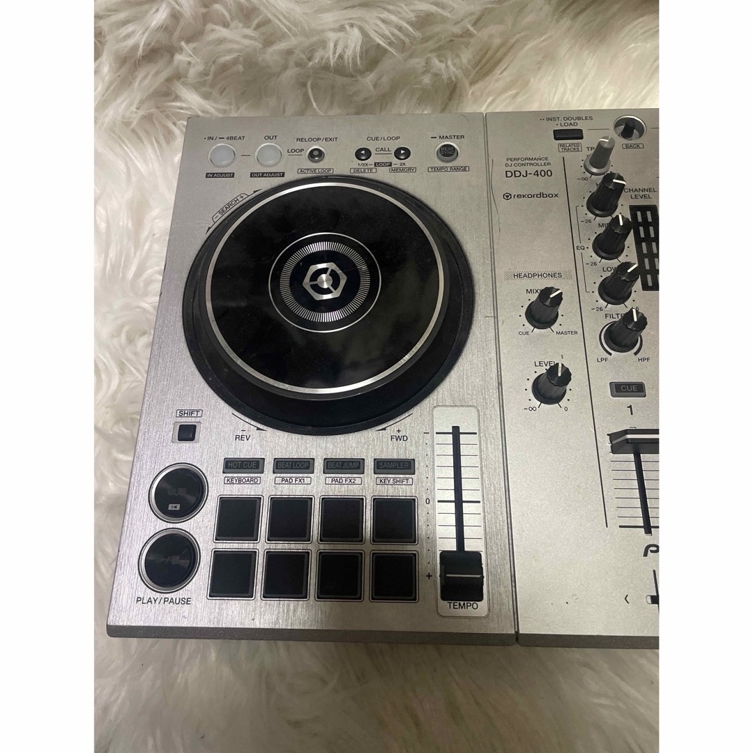希少 限定カラー Pioneer DDJ-400 シルバー DJコントローラー 希少 限定カラー Pioneer DDJ-400 シルバー DJコントローラー