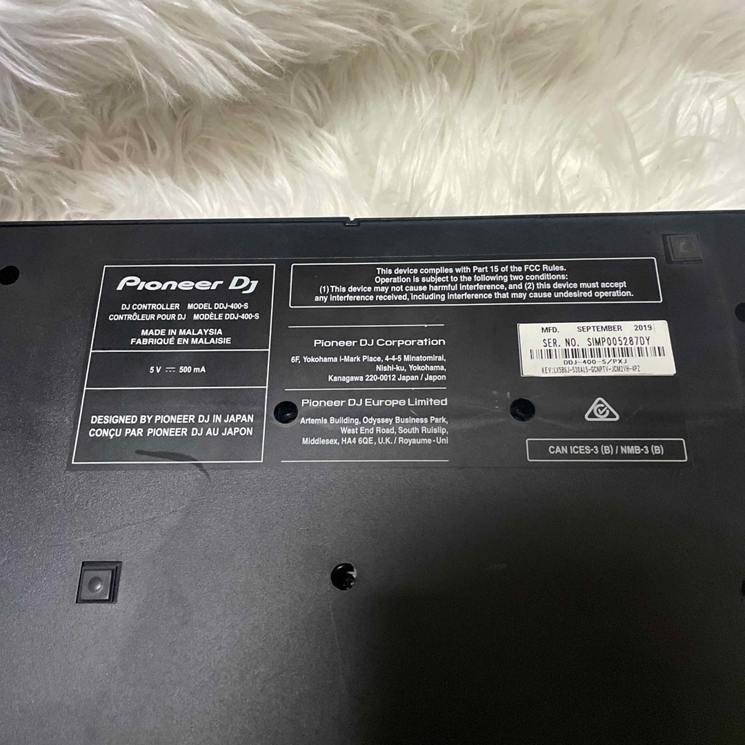 希少 限定カラー Pioneer DDJ-400 シルバー DJコントローラー 希少 限定カラー Pioneer DDJ-400 シルバー DJコントローラー