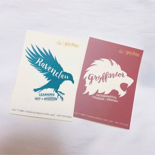 ハリーポッター マホウドコロ ステッカー グリフィンドール レイブンクロー(キャラクターグッズ)