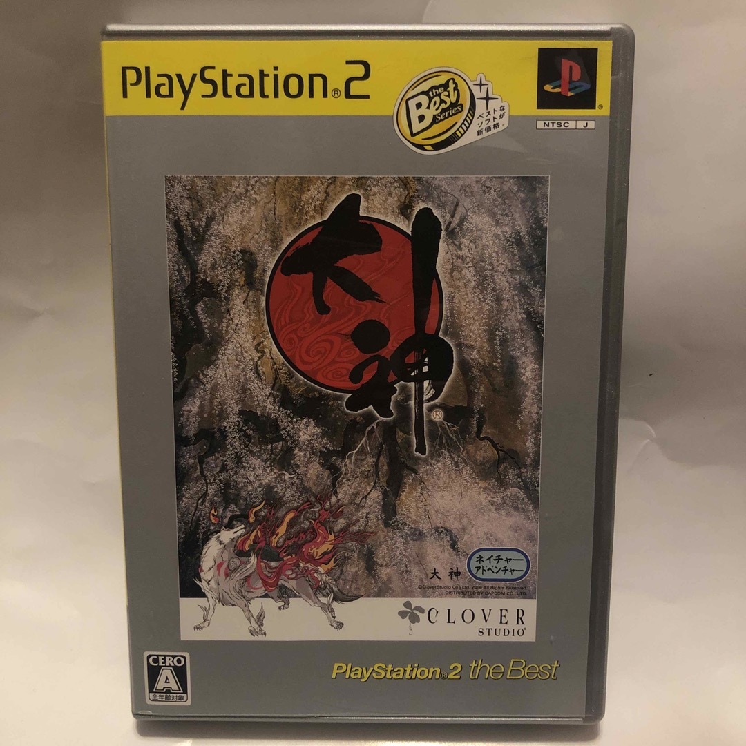 大神(OKAMI)(PlayStation 2 the Best) エンタメ/ホビーのゲームソフト/ゲーム機本体(家庭用ゲームソフト)の商品写真