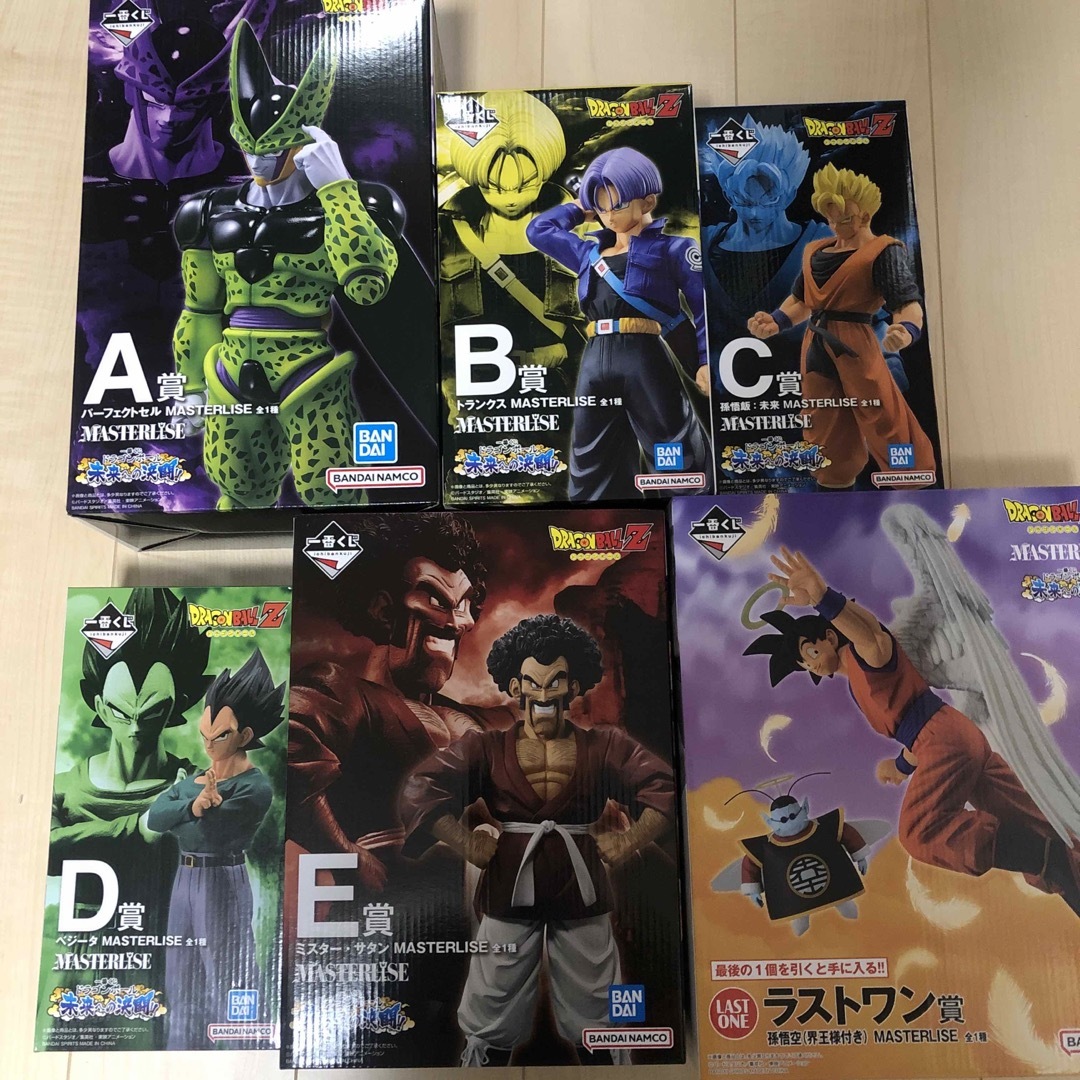 フィギュアフルコンプセット！一番くじ ドラゴンボール 未来への決闘 ！新品未開封 エンタメ/ホビーのフィギュア(アニメ/ゲーム)の商品写真