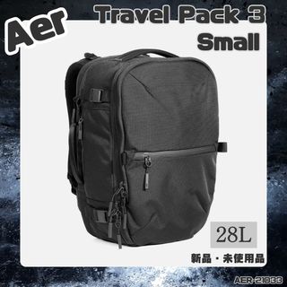 エアー(AER)の【タグ付き】Aer Travel Pack 3 Small Black(バッグパック/リュック)