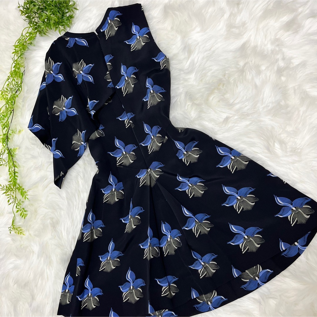 FENDI フェンディ オーキッド アシンメトリー ワンピース 15ss FENDI フェンディ オーキッド アシンメトリー ワンピース 15ss