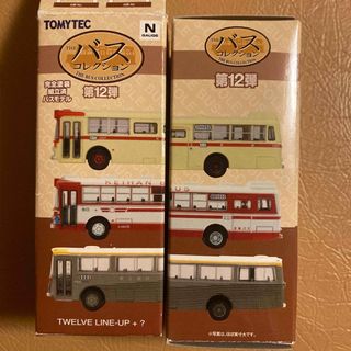 トミーテック(Tommy Tech)のTHE BUS COLLECTION 第12弾　日野RC 土佐電気鉄道バス　2点(ミニカー)