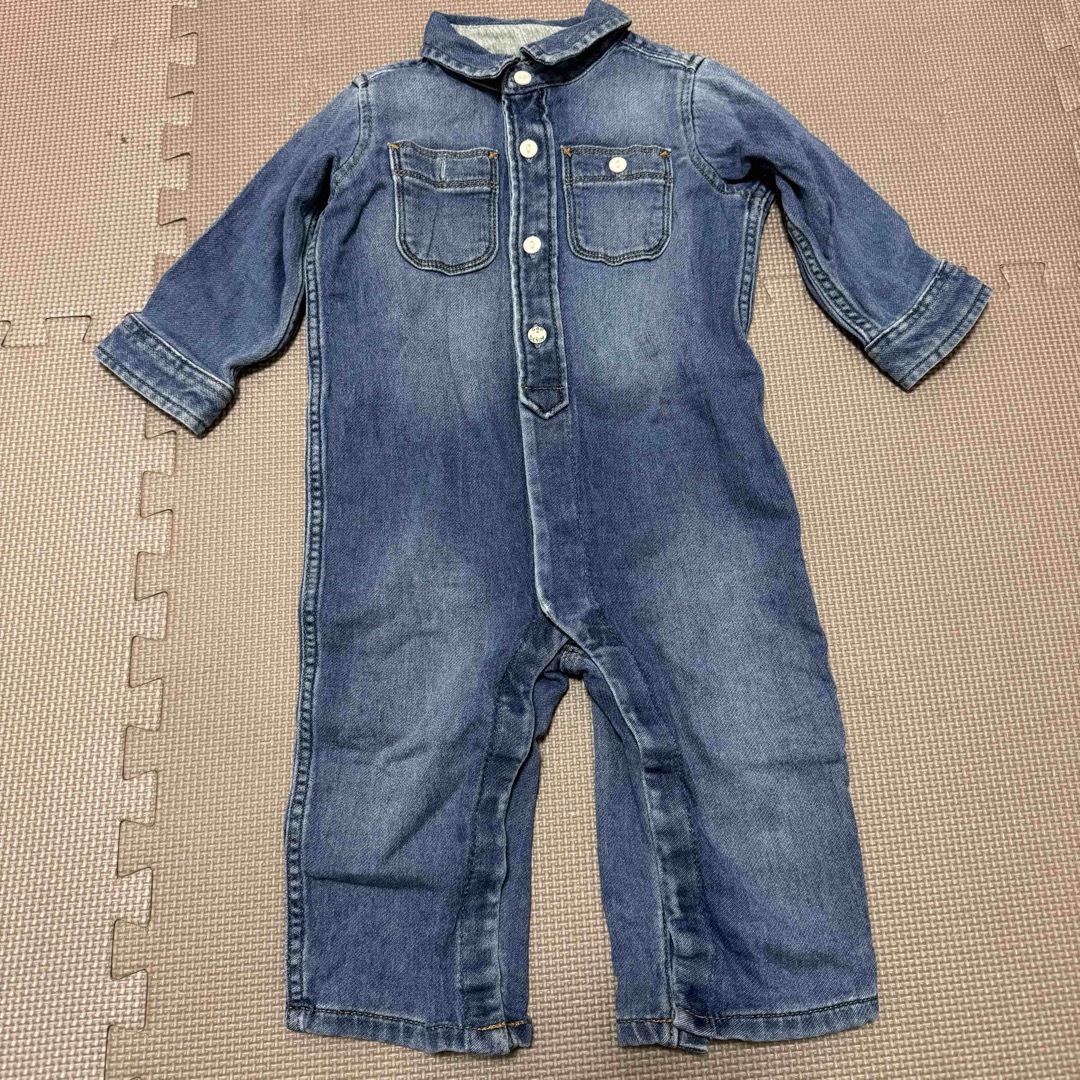 GAP Kids(ギャップキッズ)のbaby GAP ロンパース　つなぎ キッズ/ベビー/マタニティのベビー服(~85cm)(カバーオール)の商品写真