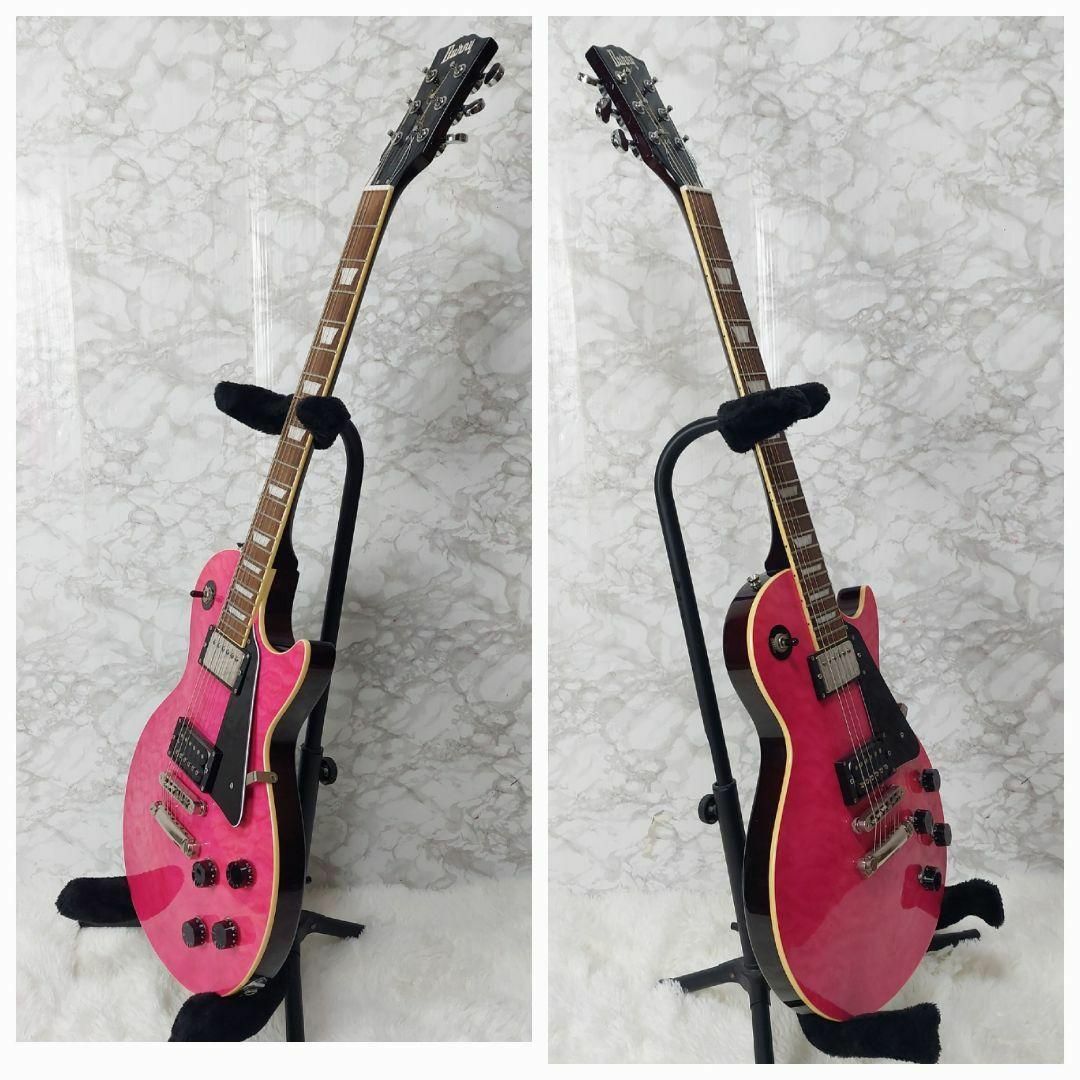 Fernandes(フェルナンデス)の【激レア】 Burny バーニー レスポールカスタム ピンク 極美品 楽器のギター(エレキギター)の商品写真