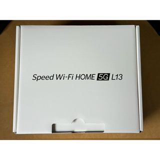 ゼットティーイー(ZTE)のZTE Speed Wi-Fi HOME 5G L13(その他)