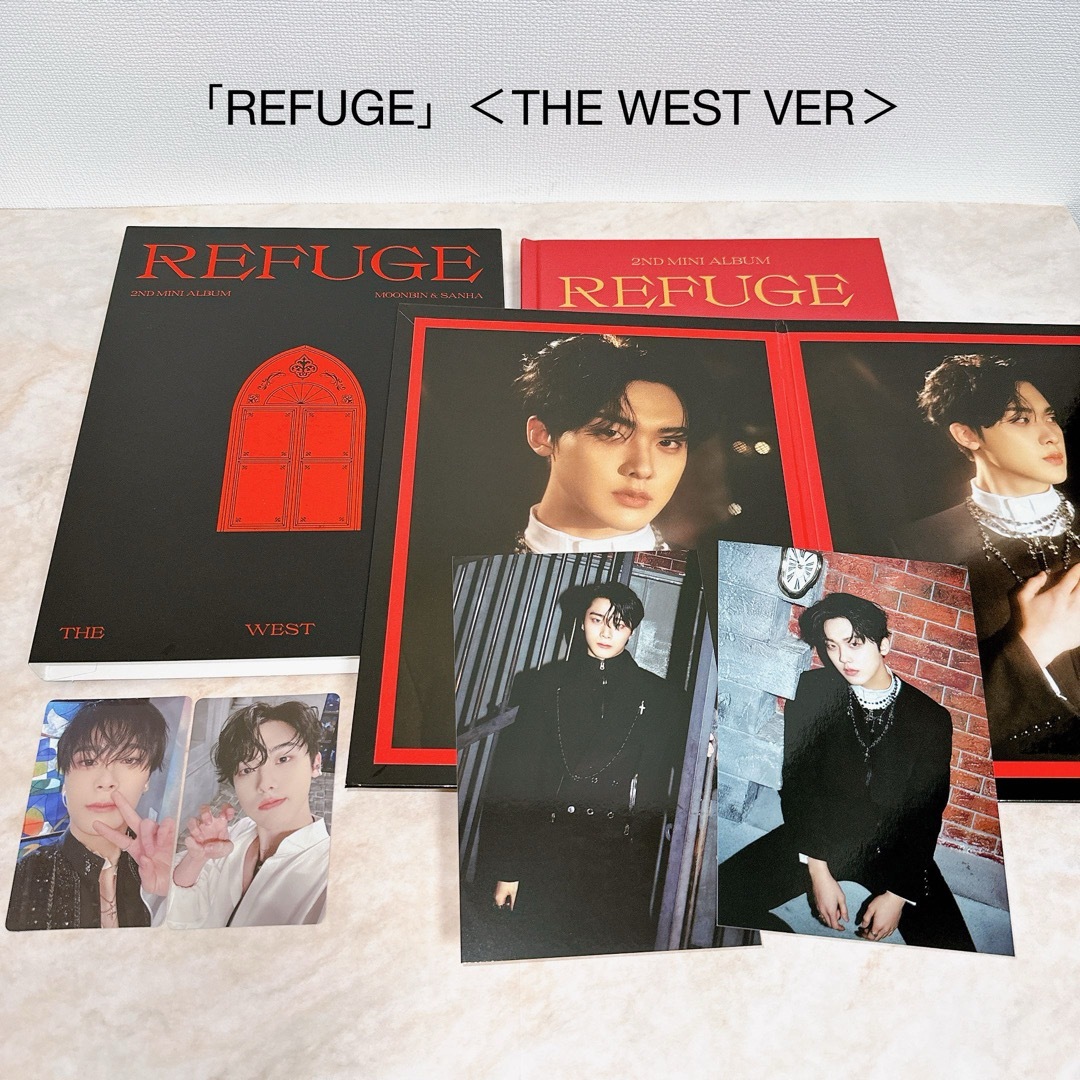 ASTRO(アストロ)のムンビン&サナ(ASTRO) 「REFUGE」 THE WEST VER  エンタメ/ホビーのCD(K-POP/アジア)の商品写真