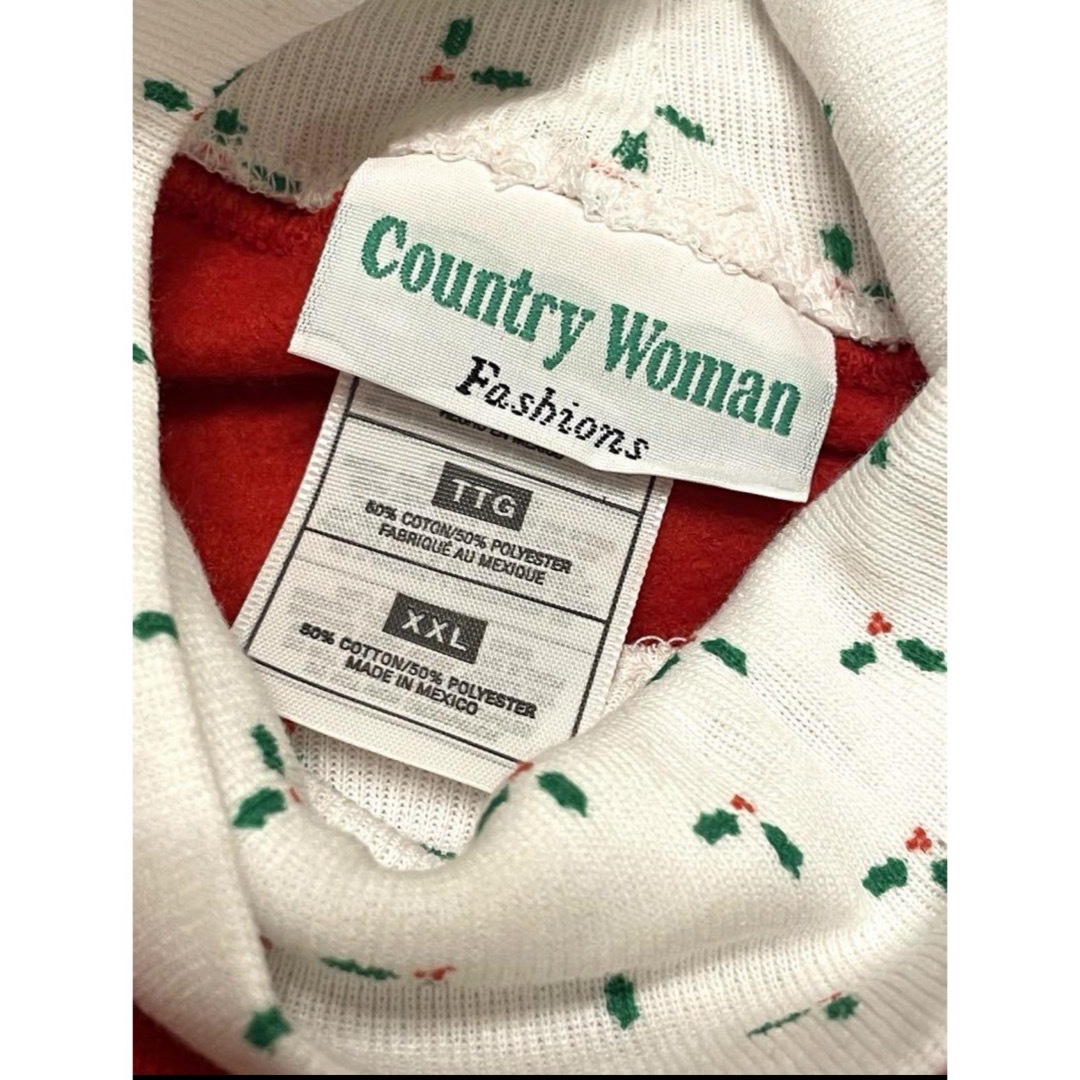 極美品 古着 90s country woman スウェット XXL USA製 メンズのトップス(スウェット)の商品写真