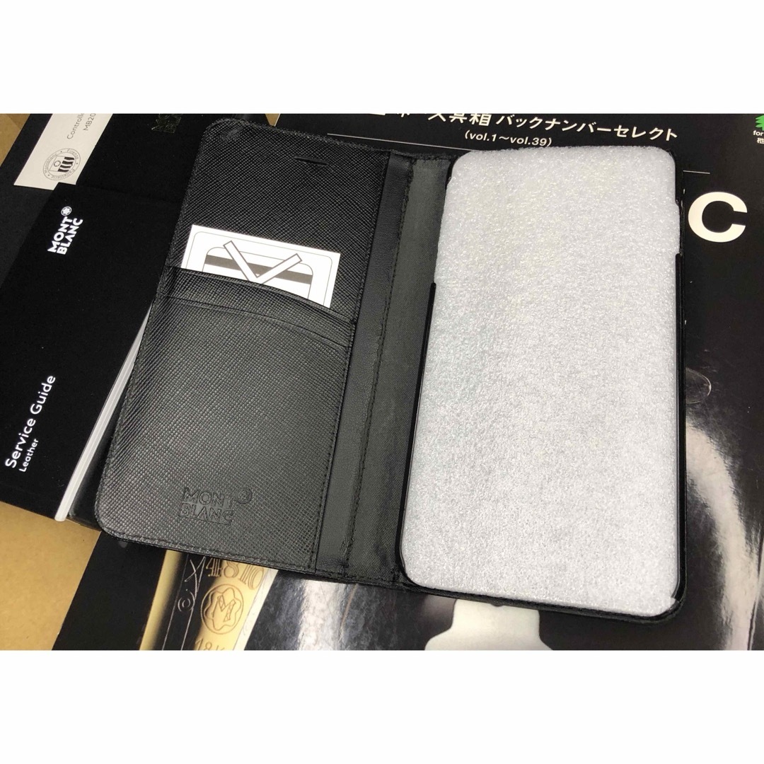 ☆※モンブラン☆稀少完売入手困難品!☆iPhone7・8plus用本革製 ☆※モンブラン☆稀少完売入手困難品!☆iPhone7・8plus用本革製
