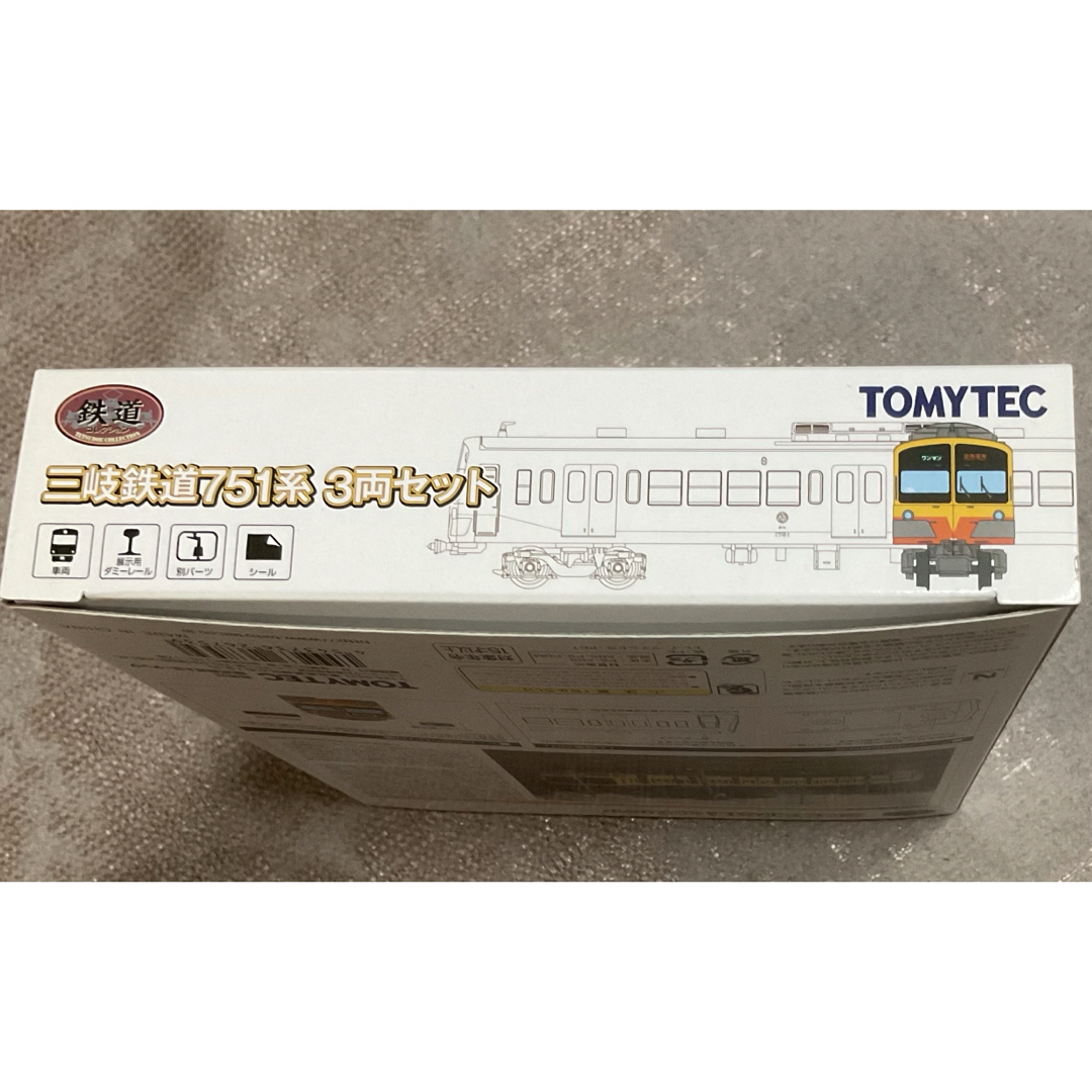 Tommy Tech(トミーテック)のトミーテック　Nゲージ　三岐鉄道751系　3両セット エンタメ/ホビーのおもちゃ/ぬいぐるみ(鉄道模型)の商品写真