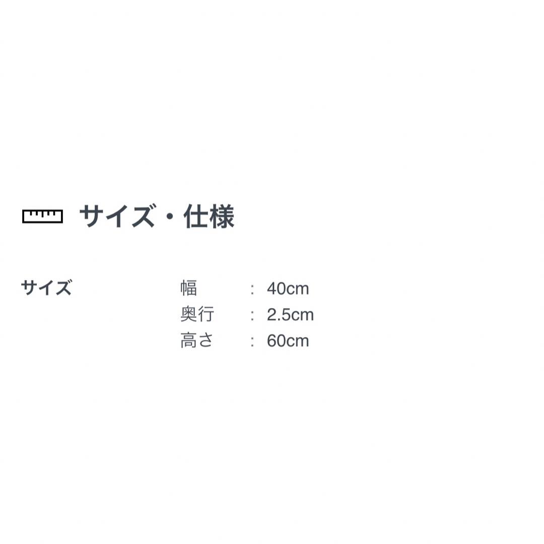 B-COMPANY(ビーカンパニー)のB-COMPANY リルドゥリル ウォールミラー　　　姿見 インテリア/住まい/日用品のインテリア小物(壁掛けミラー)の商品写真