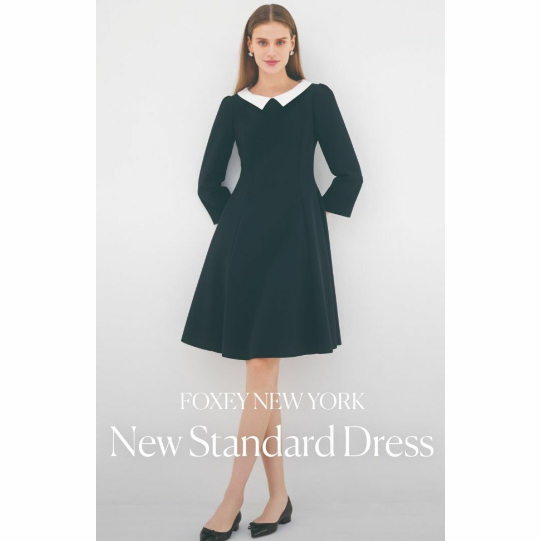 FOXEY - FOXEY NEW YORK フォクシーニューヨーク ニュースタンダードドレスの通販 by リヴァージュ's shop|フォクシー ならラクマ FOXEY - FOXEY NEW YORK フォクシーニューヨーク ニュースタンダードドレスの通販 by リヴァージュ's shop|フォクシー ならラクマ