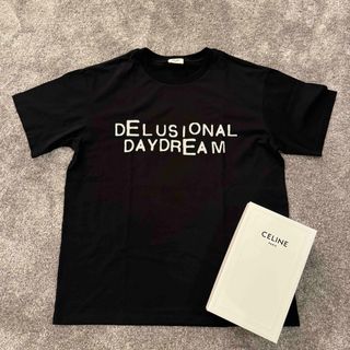 セリーヌ(celine)の新作セリーヌ　デイドリーム Tシャツコットン ブラックホワイト(Tシャツ/カットソー(半袖/袖なし))