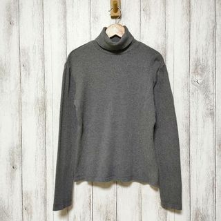 ユニクロ(UNIQLO)のUNIQLO ユニクロ (M)　ハイネックT　長袖　旧タグ　オールド(Tシャツ(長袖/七分))