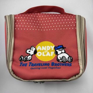 【お買い得】スヌーピー　SNOOPY トラベルポーチ(旅行用品)