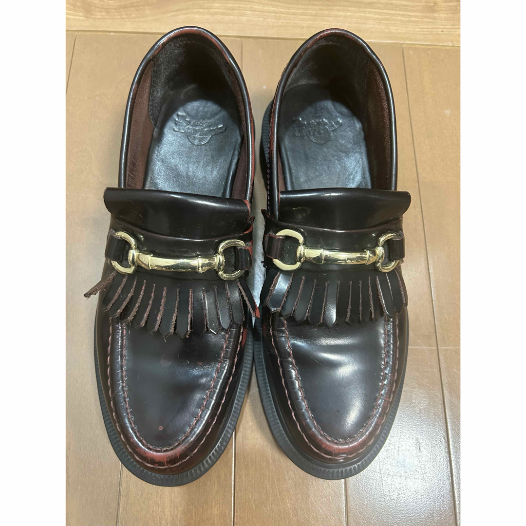 Dr.Martens(ドクターマーチン)のドクターマーチン スナッフルローファー チェリーレッド レディースの靴/シューズ(ローファー/革靴)の商品写真