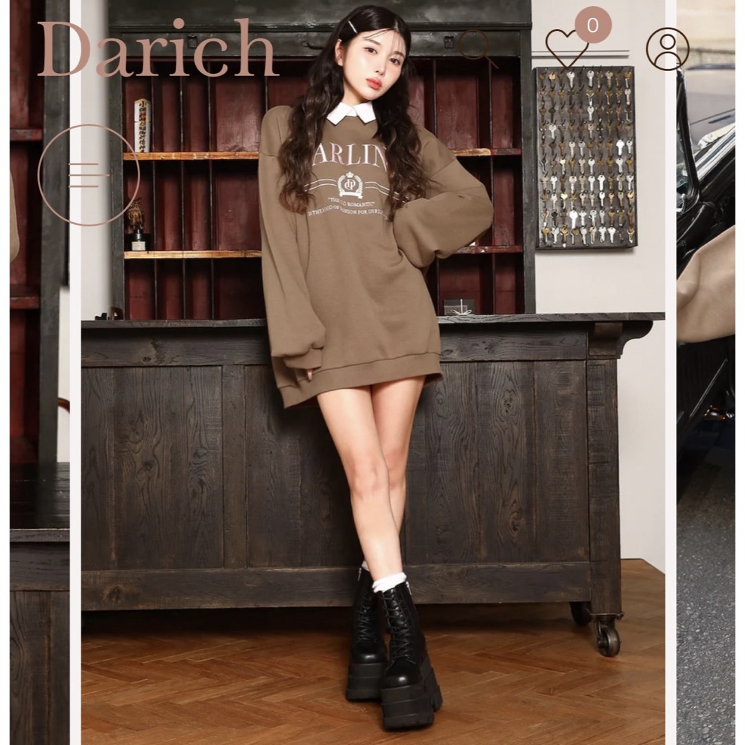 Darich(ダーリッチ)のダーリッチ　 レディースのワンピース(ミニワンピース)の商品写真