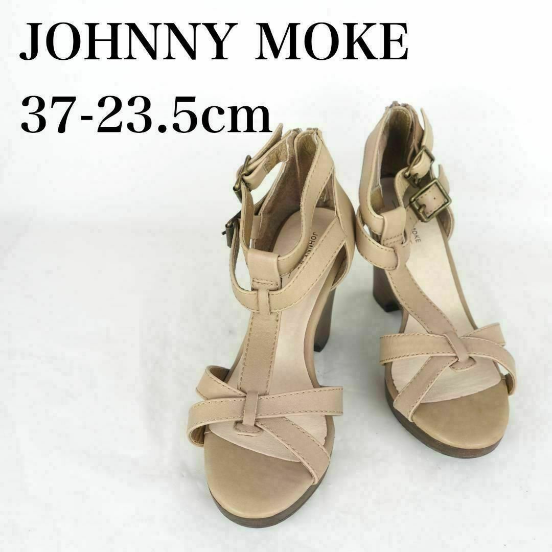 JOHNNY MOKE(ジョニーモーク)のJOHNNY MOKE*サンダル*23.5cm*ベージュ*M2674 レディースの靴/シューズ(サンダル)の商品写真