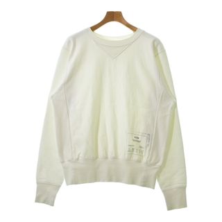 Maison Margiela メゾンマルジェラ スウェット 46(M位) 白 【古着】【中古】(スウェット)