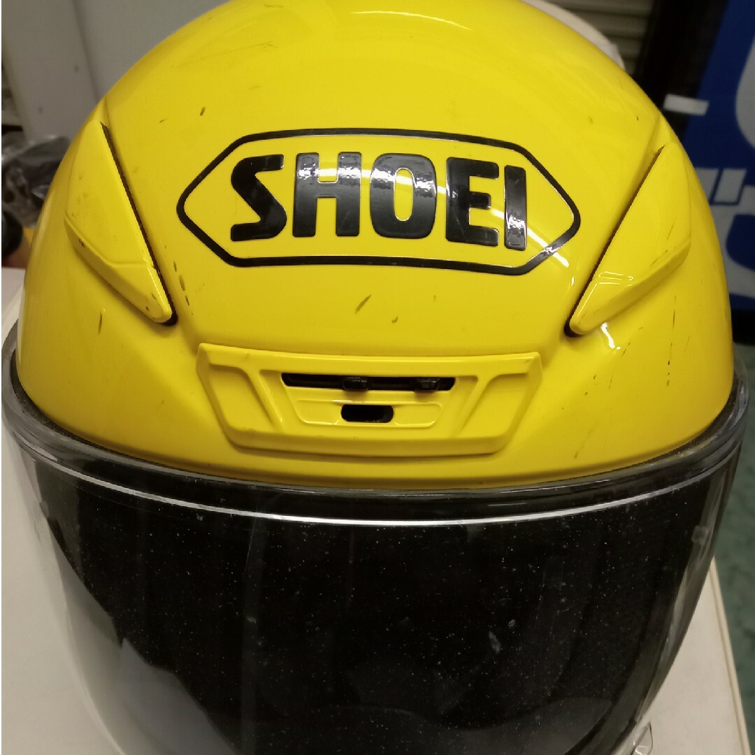 SHOEI(ショウエイ)のmeichan専用ページ!4月10日限定!SHOEIﾌﾙﾌｪｲｽﾍﾙﾒｯﾄ今廃盤 自動車/バイクのバイク(ヘルメット/シールド)の商品写真