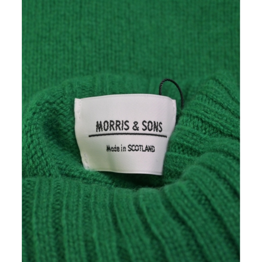 MORRIS & SONS(モリスアンドサンズ)のMorris&Sons モリスアンドサンズ ニット・セーター 34(XS位) 緑 【古着】【中古】 レディースのトップス(ニット/セーター)の商品写真