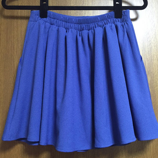 archives(アルシーヴ)のarchives スカパン ブルー レディースのスカート(ミニスカート)の商品写真