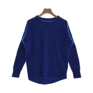 バイマレーネビルガー(BY MALENE BIRGER)のBY MALENE BIRGER ニット・セーター XXS 青 【古着】【中古】(ニット/セーター)