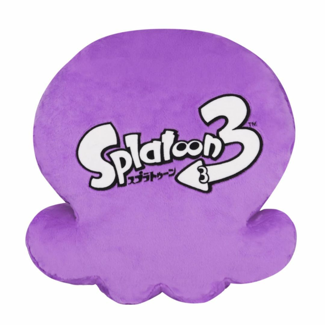 【色: タコ (パープル)】三英貿易 Splatoon (スプラトゥーン)3 A インテリア/住まい/日用品のインテリア小物(クッション)の商品写真